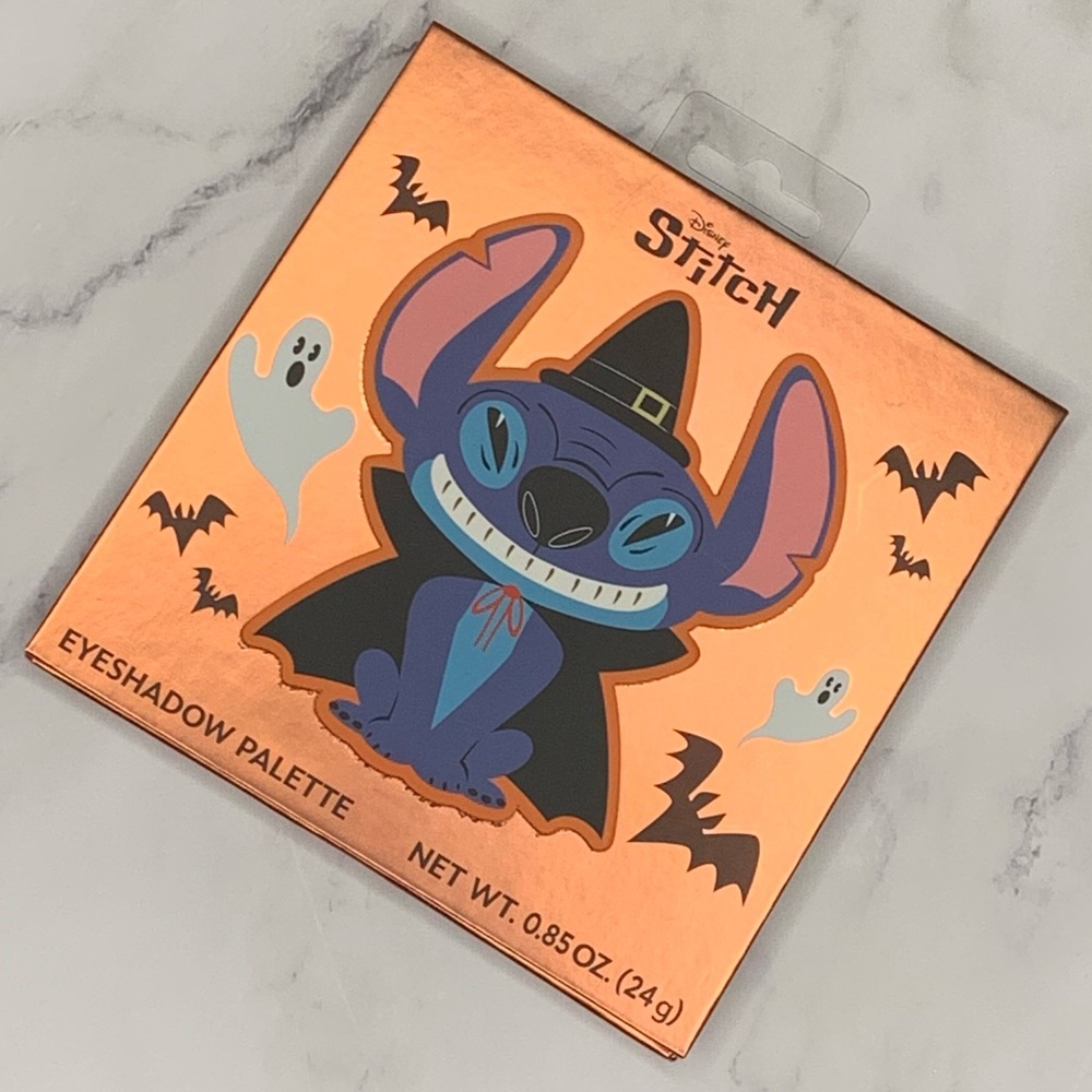 Disney Stitch 12 Color Eyeshadow Palette Halloween Themed- NWT
